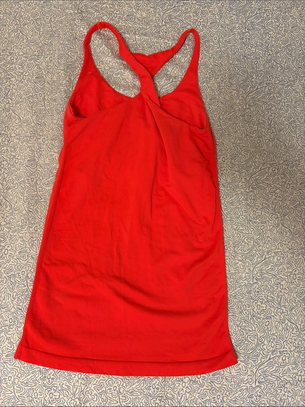 bebe Bright Red Racerback Tank - Picture 2 of 2